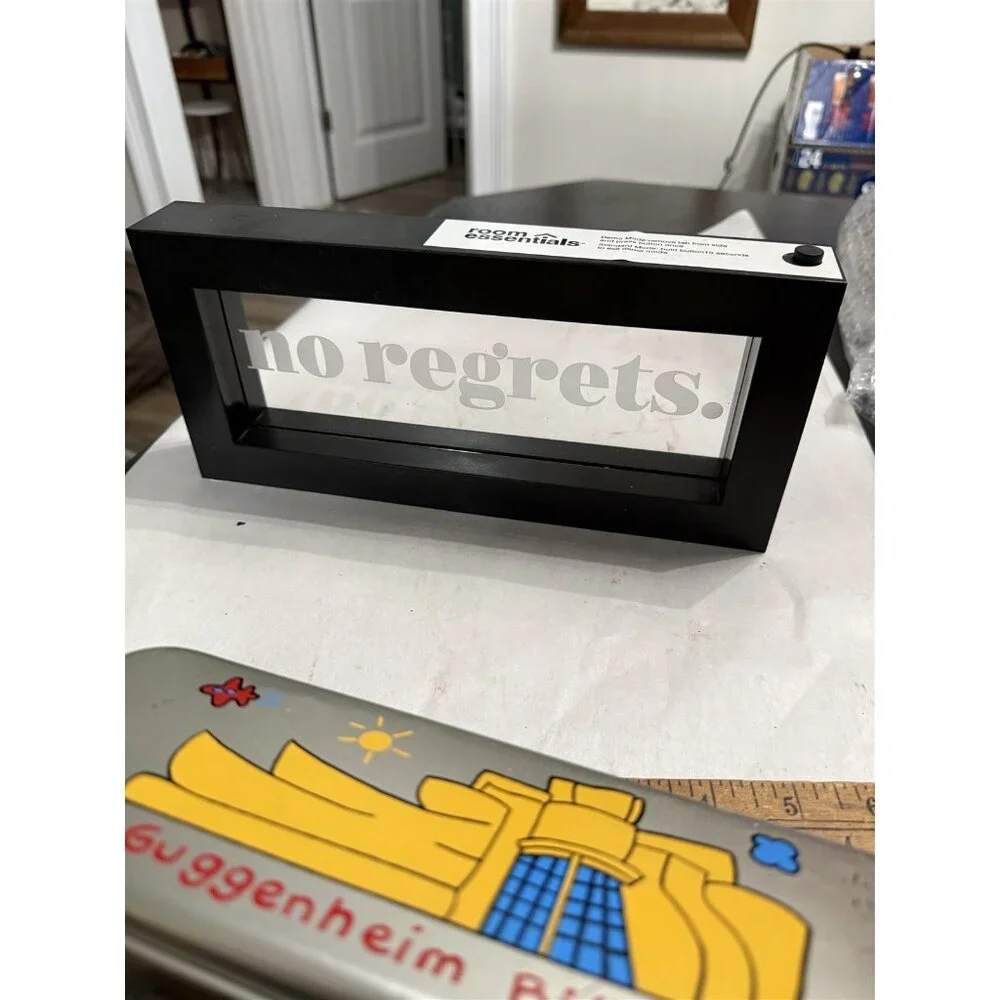 Target Room Essentials No Regrets Lightbox Accent Decor